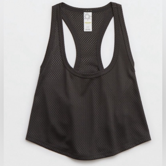 Like New Offline by Aerie Mesh Crop - Picture 1 of 4